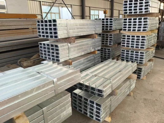 صناعة الأجهزة الأولية للصلب المصنوع من الفولاذ المقطوعة بـ 150x75x18 PFC