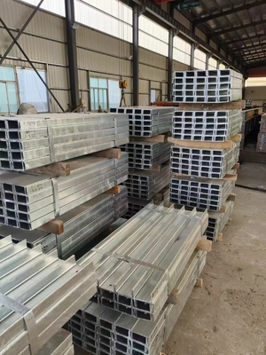 ACRS الغالبية C القسم القناة الصلب الهيكلي 100mm للمباني التجارية