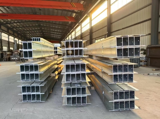 الحائط المقاوم للخيوط H المقاوم للعمل الثقيل Q235B G250 الفولاذ
