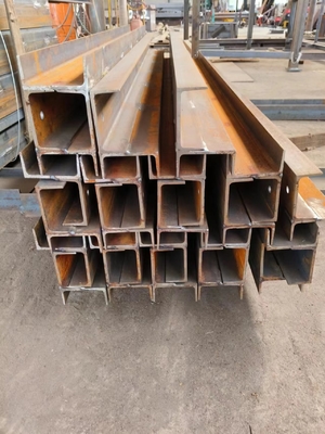 OEM الفولاذ H عمود الحفاظ على الجدار 90 درجة الزاوية الرصيف عمود النوم